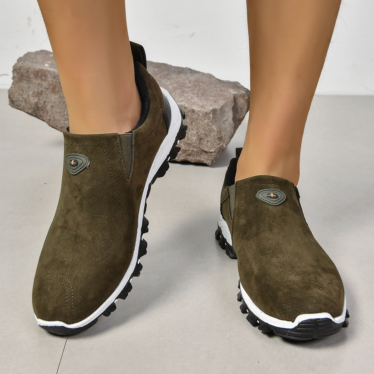 ✨Best Sale-1 Men's Loafer✨Men's Outdoor Breathable Walking Slip On Loafers With Arch Support