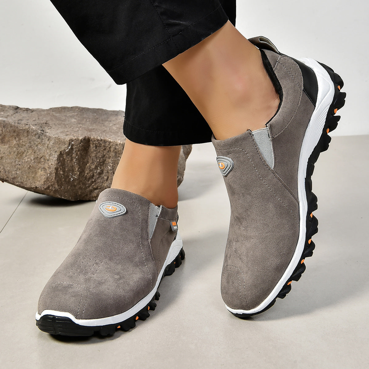 ✨Best Sale-1 Men's Loafer✨Men's Outdoor Breathable Walking Slip On Loafers With Arch Support