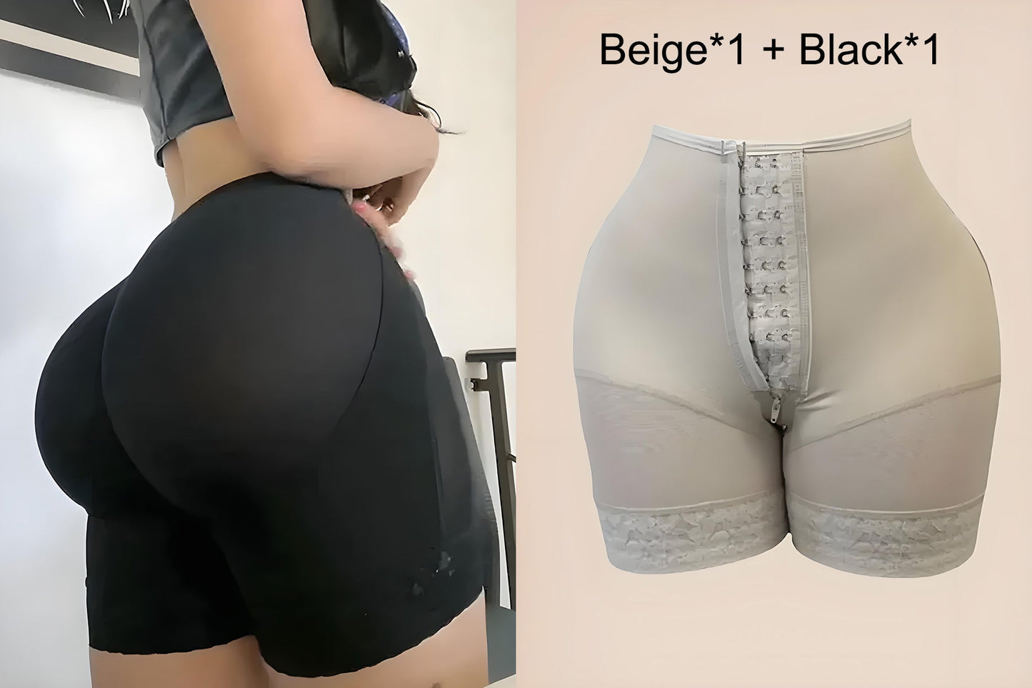 😻BBL Effect Faja Shorts - Low Back