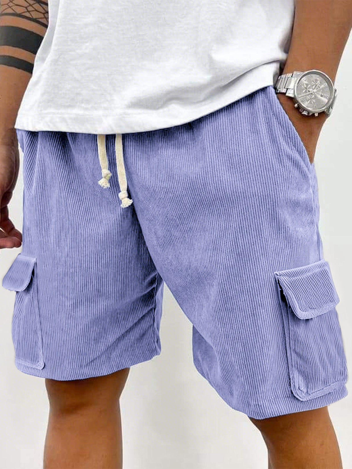 ✨Top-1 Men's Retro Shorts✨|Men's Retro Corduroy Shorts with Practical Pockets