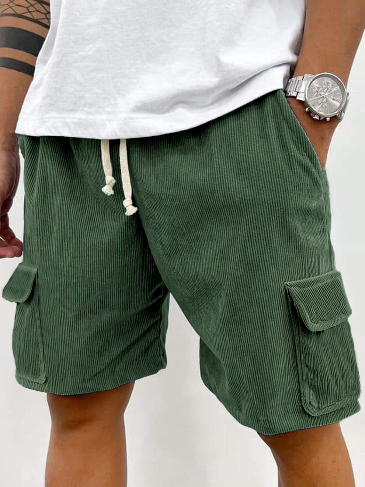✨Top-1 Men's Retro Shorts✨|Men's Retro Corduroy Shorts with Practical Pockets