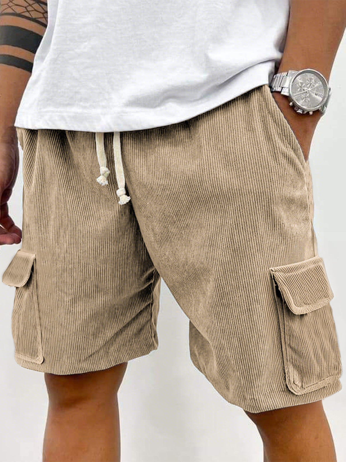 ✨Top-1 Men's Retro Shorts✨|Men's Retro Corduroy Shorts with Practical Pockets