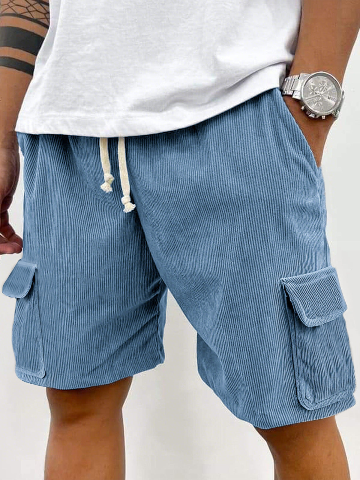 ✨Top-1 Men's Retro Shorts✨|Men's Retro Corduroy Shorts with Practical Pockets