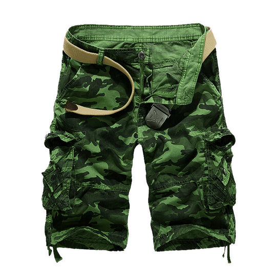 ✨Top-1 Men's Shorts✨Pmbasket Men's Classic Camouflage Cargo Shorts