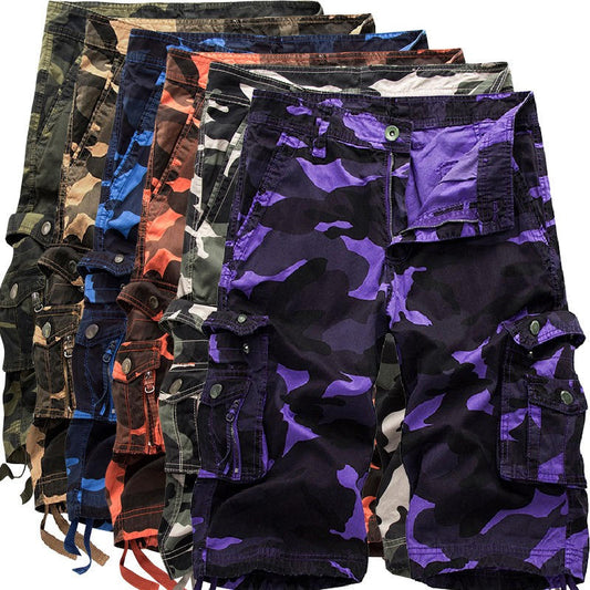 🔥Top-1 Camo Shorts🔥Men's Outdoor Must-Have Camo Cargo Shorts