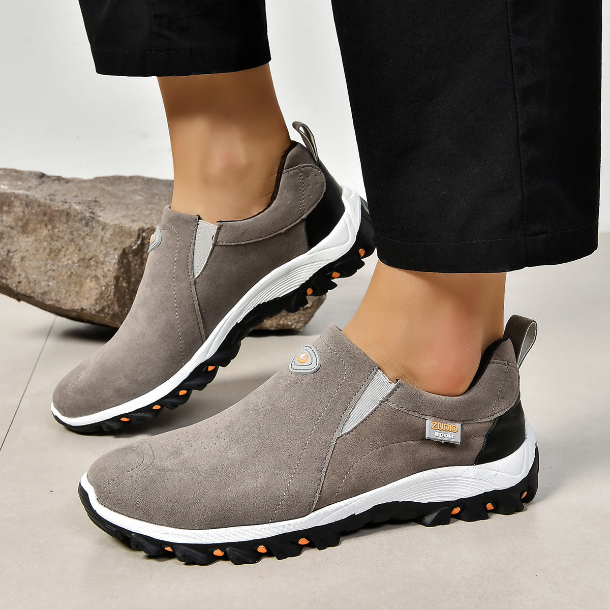 ✨Best Sale-1 Men's Loafer✨Men's Outdoor Breathable Walking Slip On Loafers With Arch Support