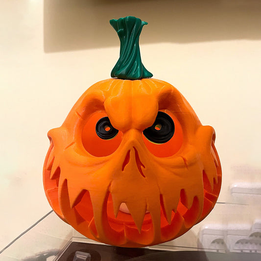 🎊Best-1 Sale Halloween🔥Halloween Giant Pumpkin Spooky Skull Head for Indoor Outdoor Festive Decor