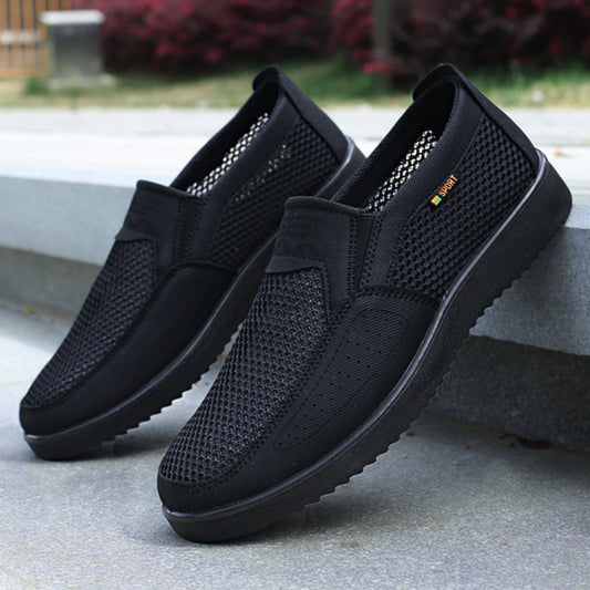 ✨Top-1 Men's Walking Shoes✨Men's Mesh Breathable Loafers Slip-on Casual Shoes