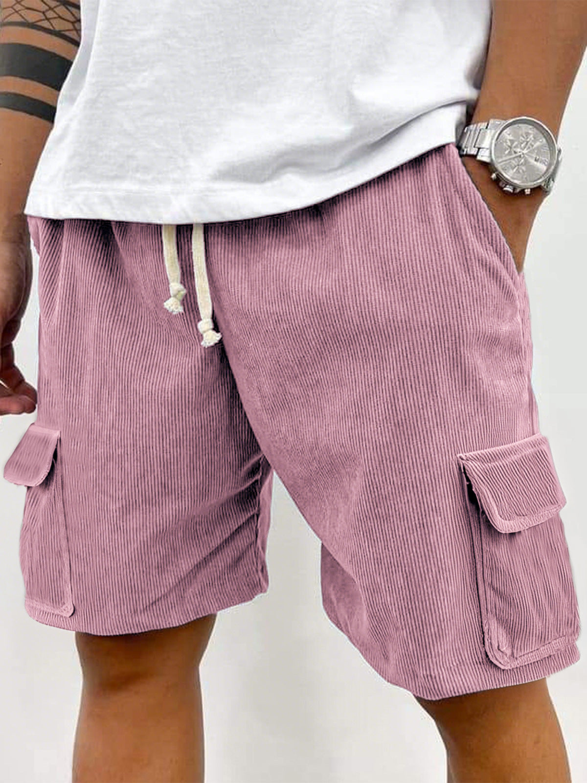 ✨Top-1 Men's Retro Shorts✨|Men's Retro Corduroy Shorts with Practical Pockets